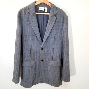 DKNY Pure Men’s Wool Grey Blazer Jacket Size S